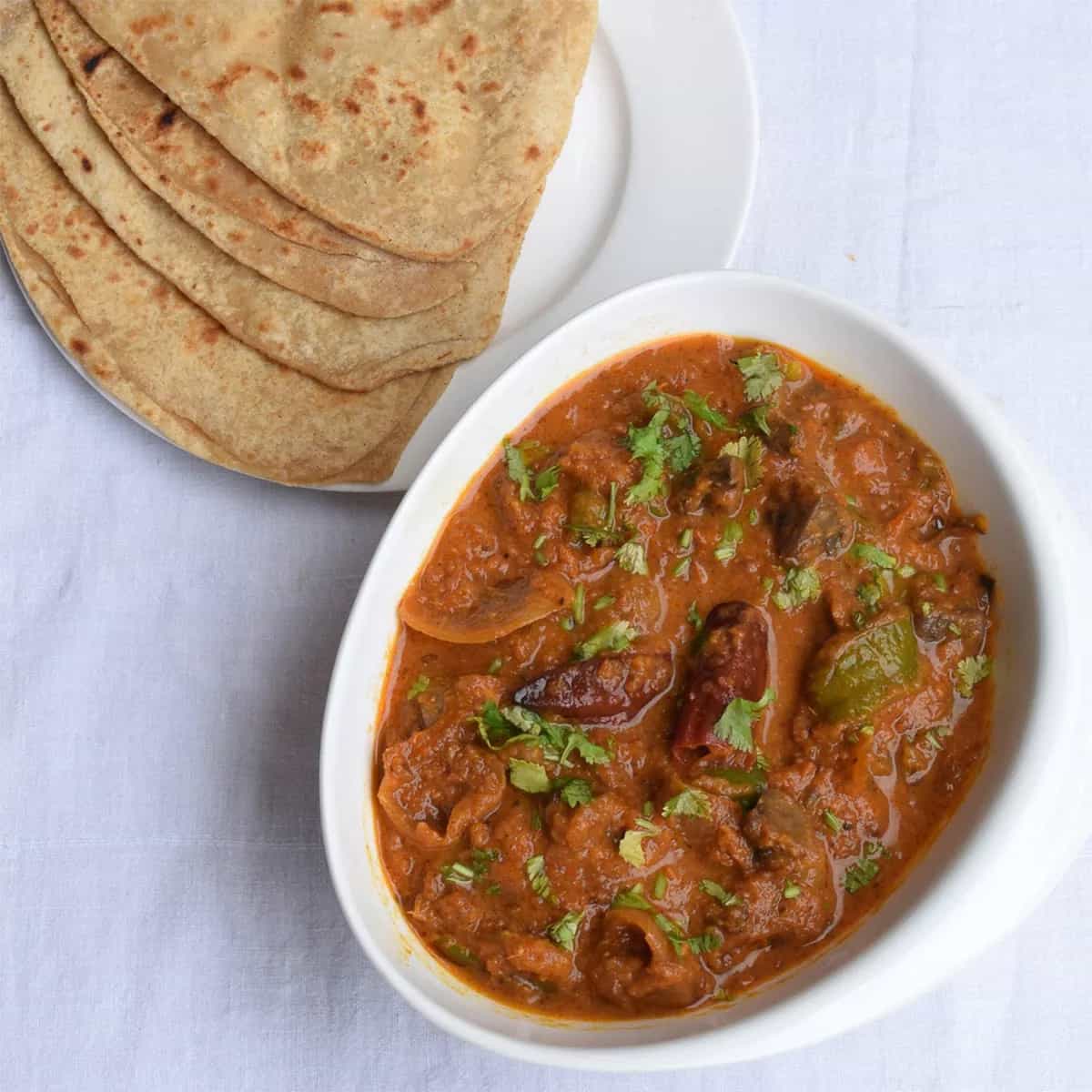 How to make Kadai Mushroom Sabji Recipe